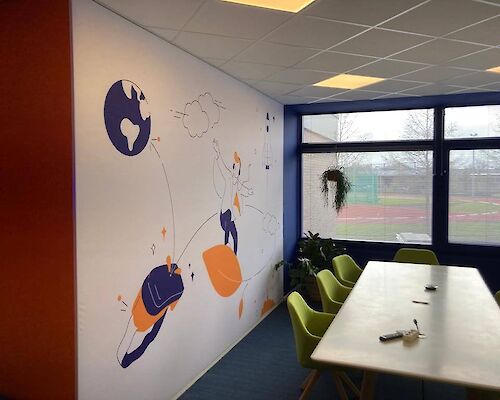 Rabobank ruimte in E-sport Campus H20